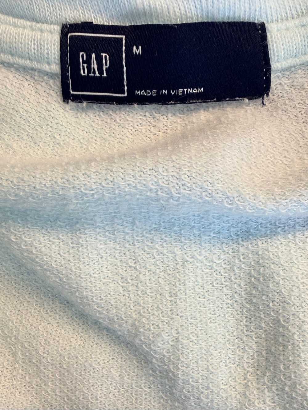 Gap Women’s French Terry Sleeveless Dress in Daybreak Blue, Size Medium - Picture 10 of 11